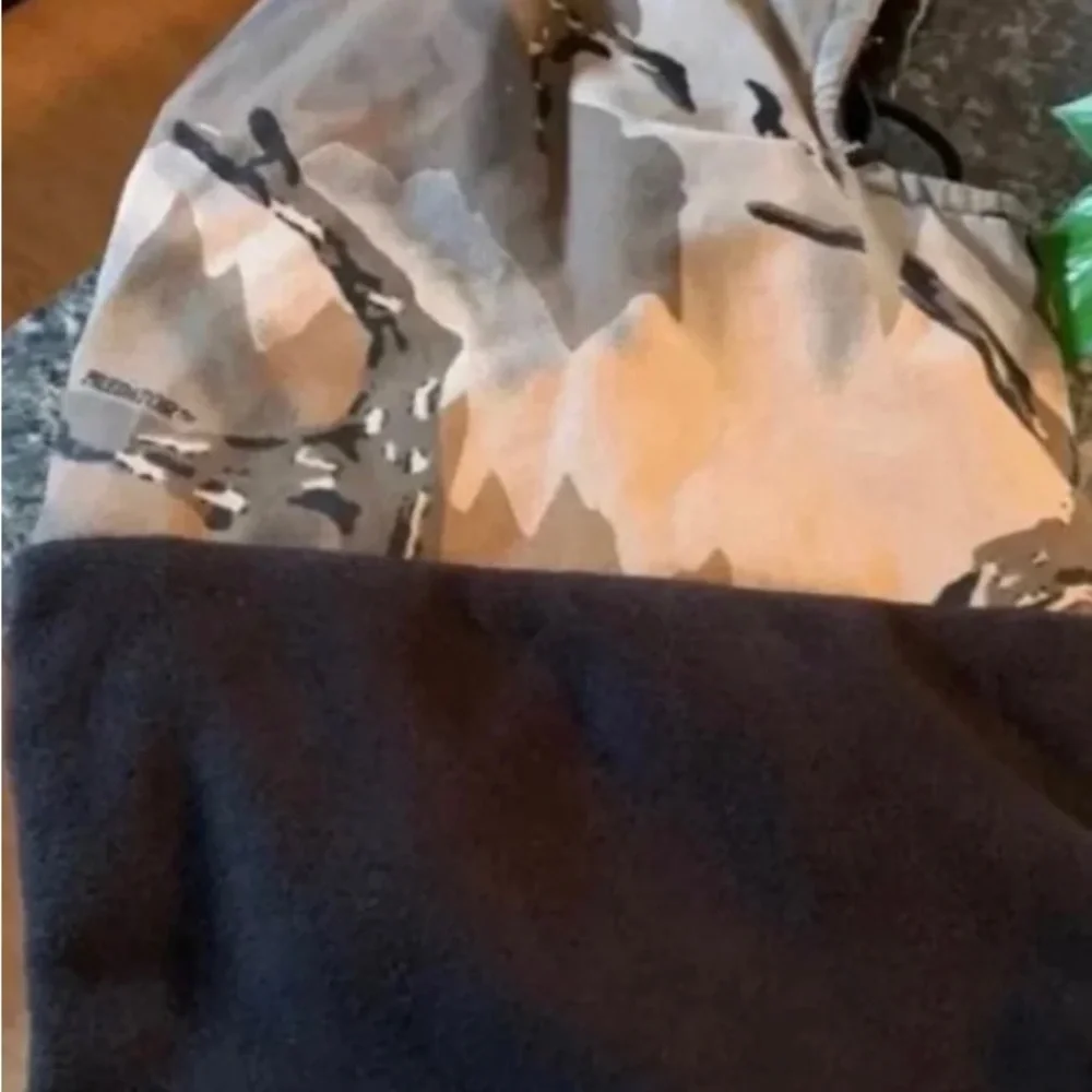 Hunting stocking hat lined Camo hoodie one size mens